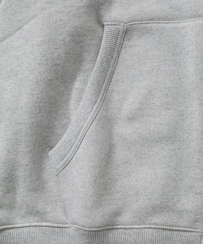 COMFORT HEATHER 復古風格 內刷毛 拉鍊連帽衛衣