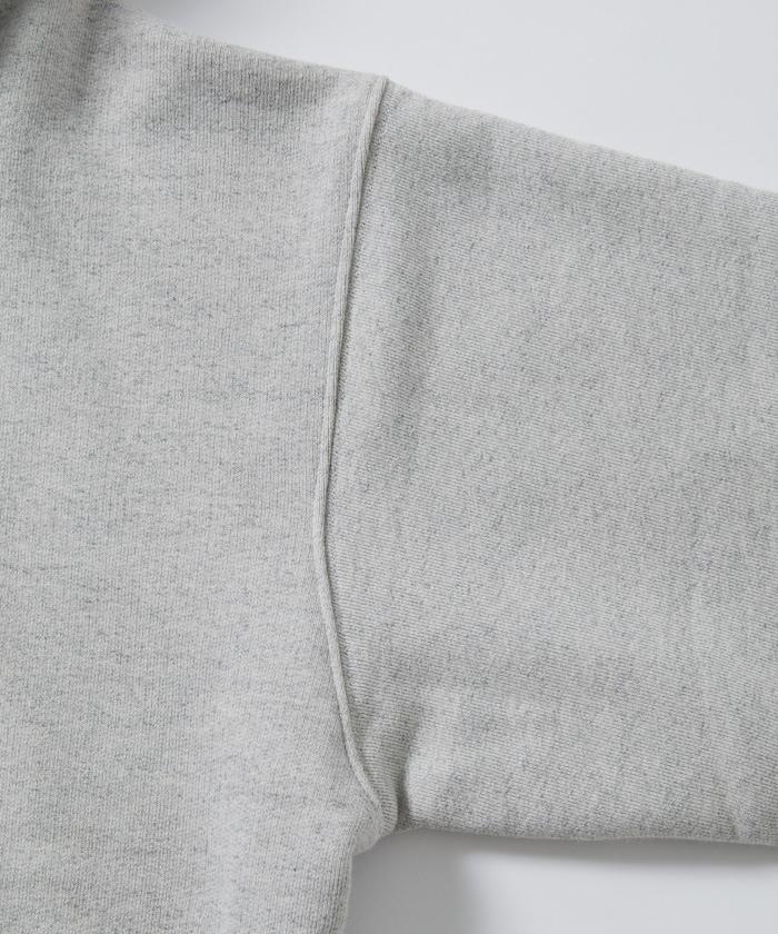 COMFORT HEATHER 復古風格 內刷毛 拉鍊連帽衛衣