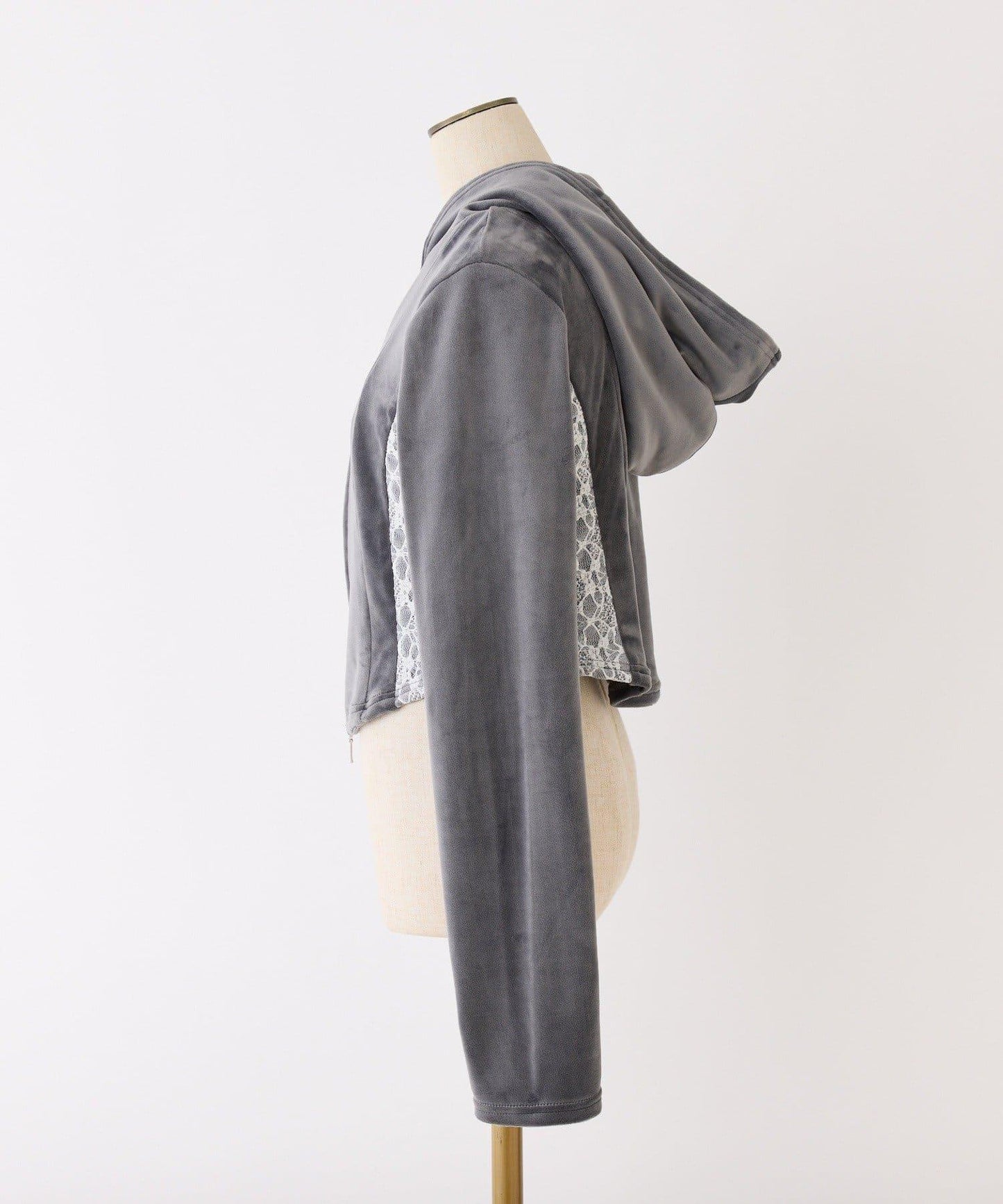 【可成套搭配】天鵝絨連帽衛衣