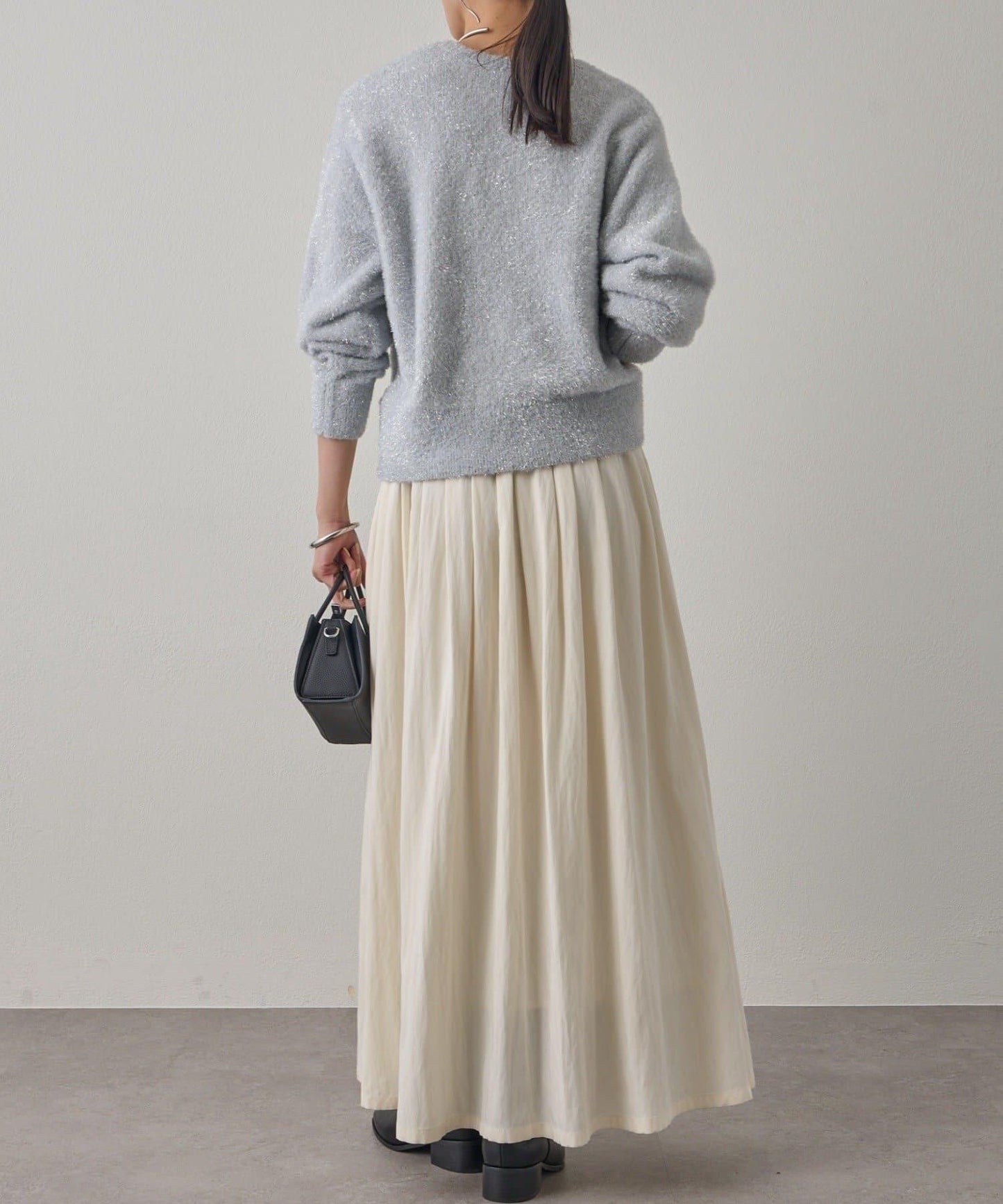 亮片針織套頭衫