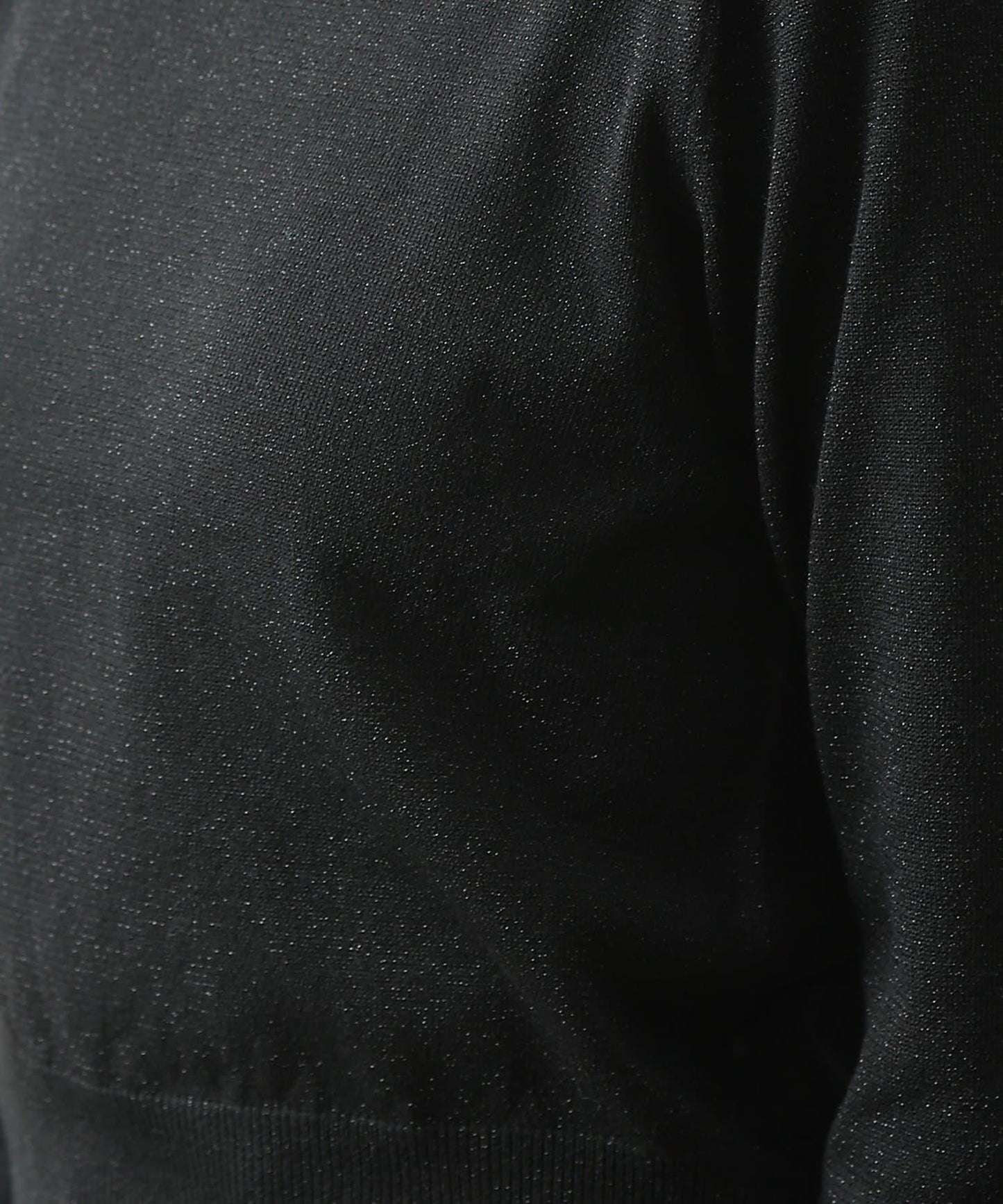 亮片圓領針織上衣