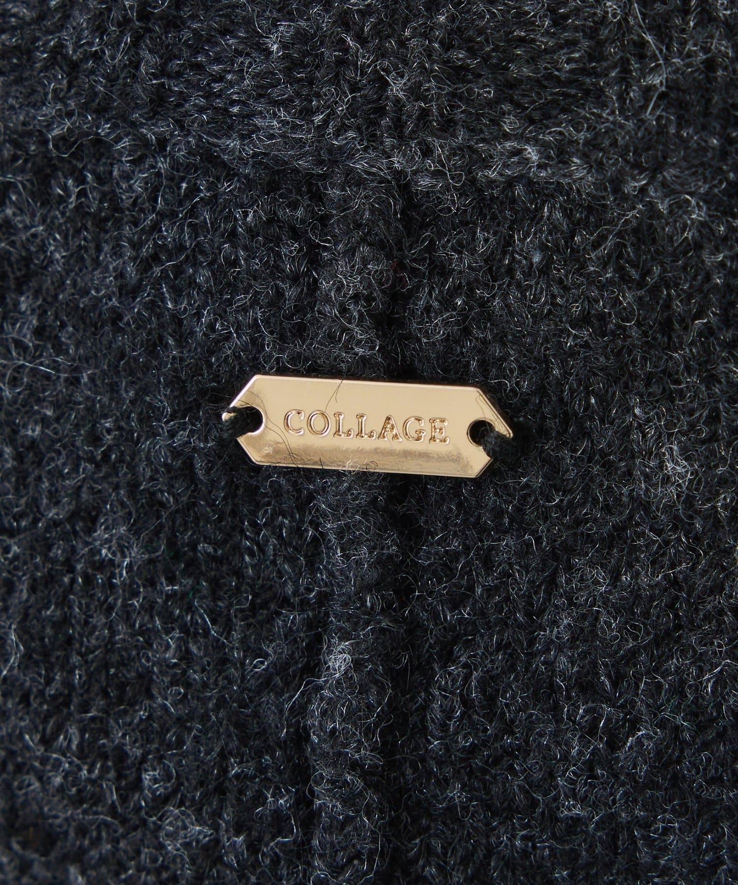 【可水洗針織】羊毛混紡開叉高領針織衫