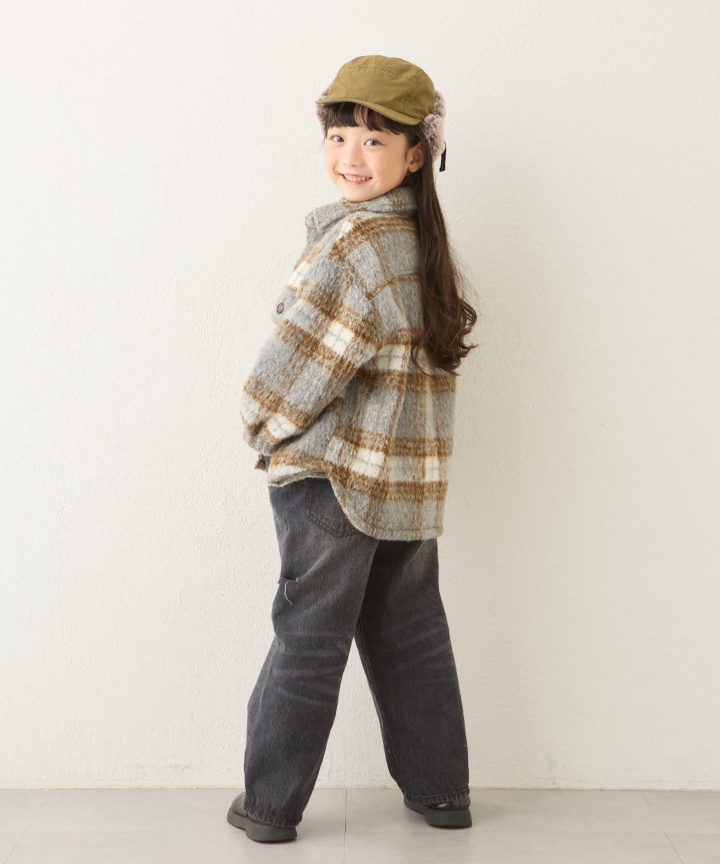 【KIDS】軍風飛行帽