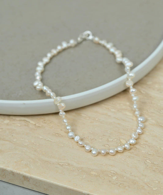 不規則珍珠短項鍊