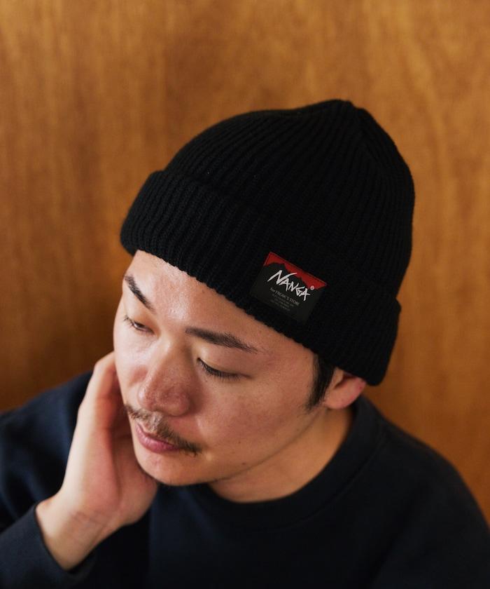 BOX LOGO 寬鬆針織帽 Box標誌寬大毛線帽