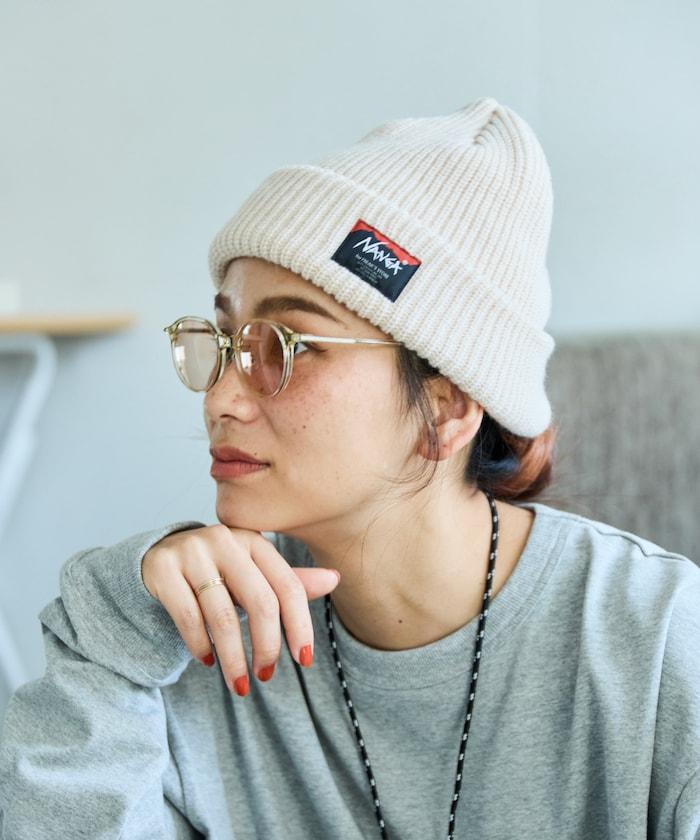 BOX LOGO 寬鬆針織帽 Box標誌寬大毛線帽