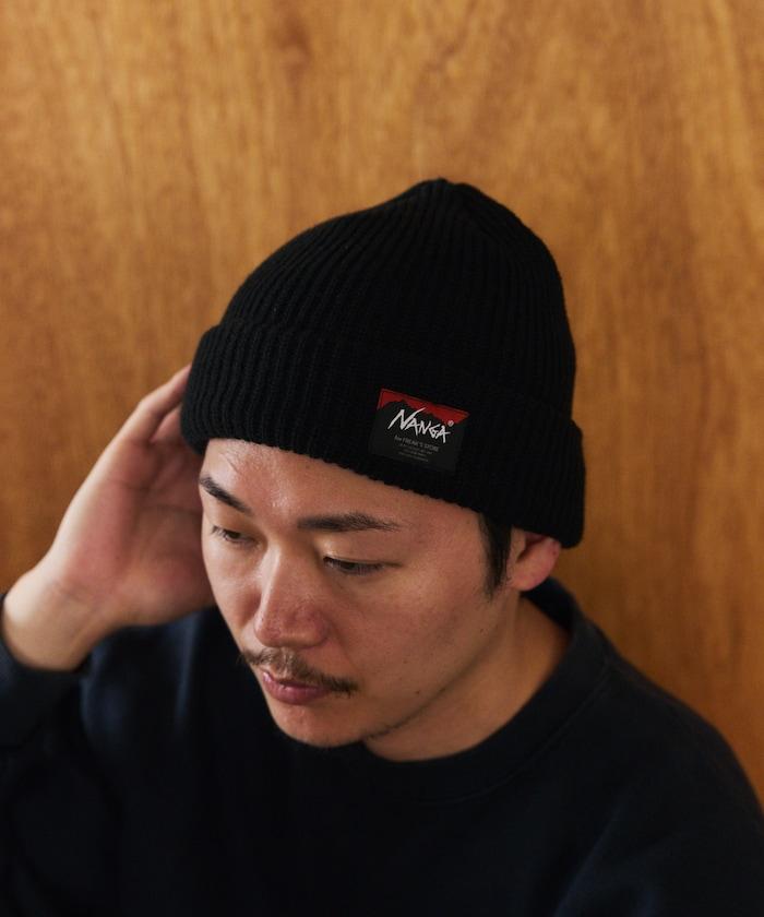 BOX LOGO 寬鬆針織帽 Box標誌寬大毛線帽