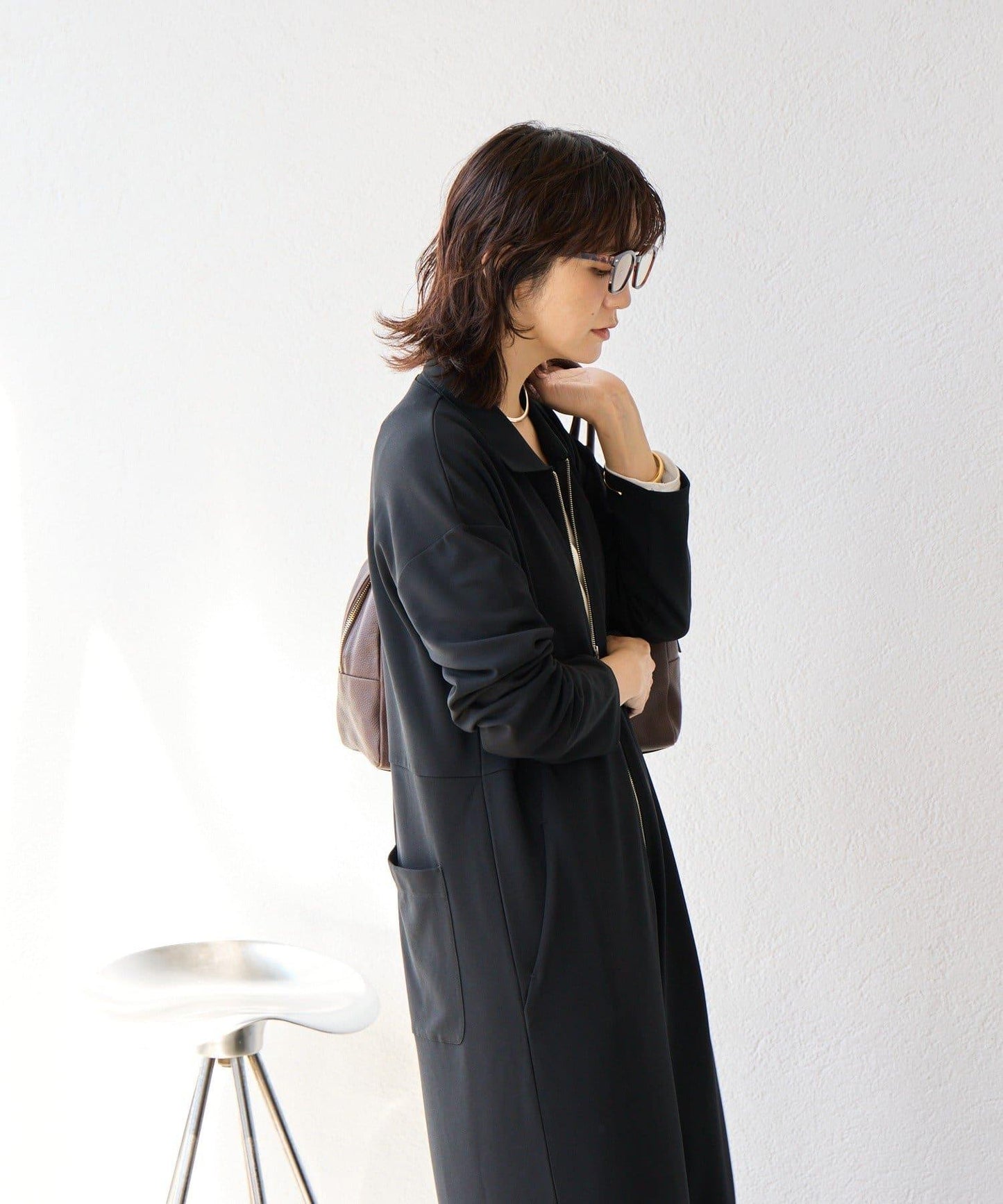 【舒適穿著】翻領連體衣