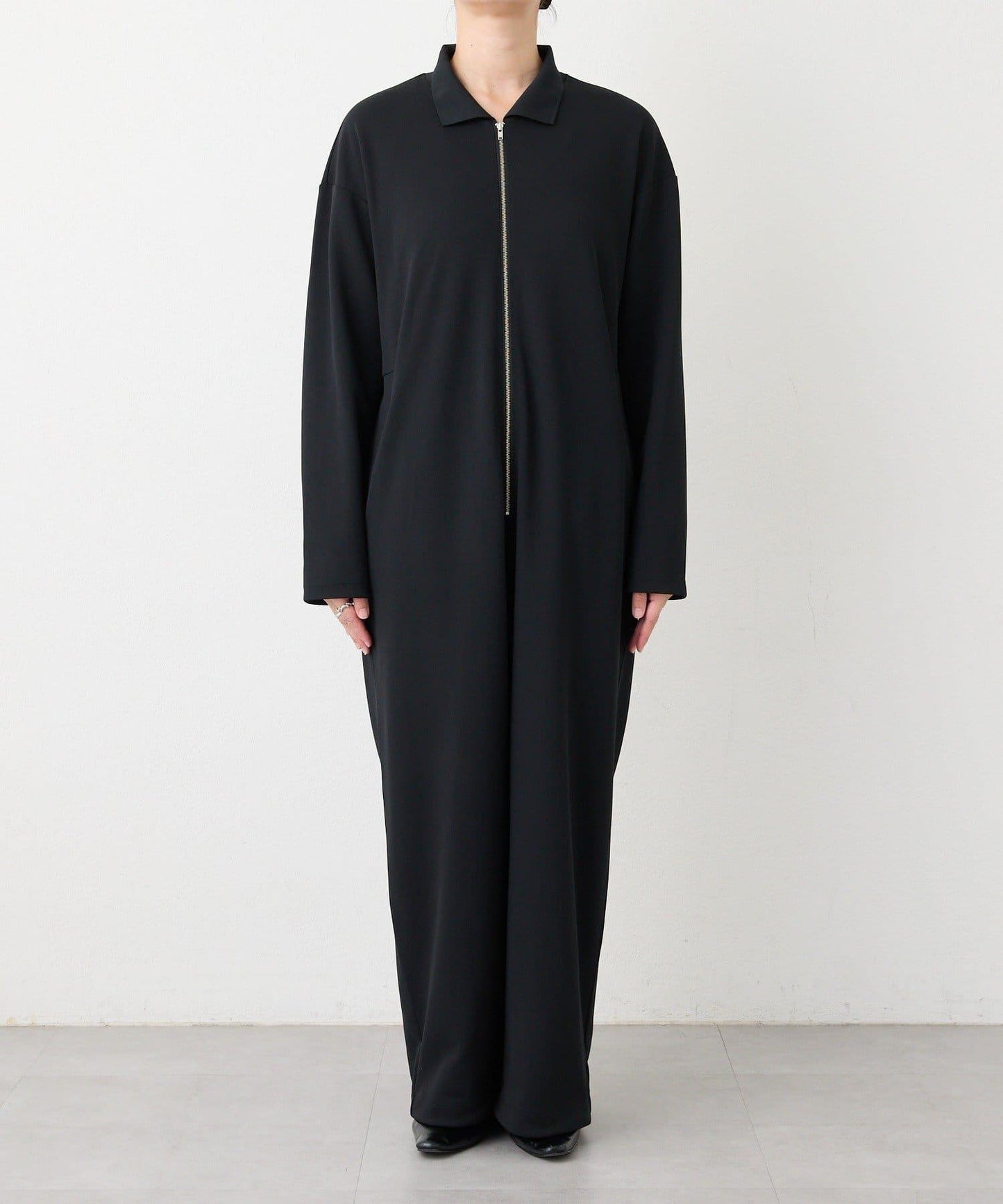 【舒適穿著】翻領連體衣