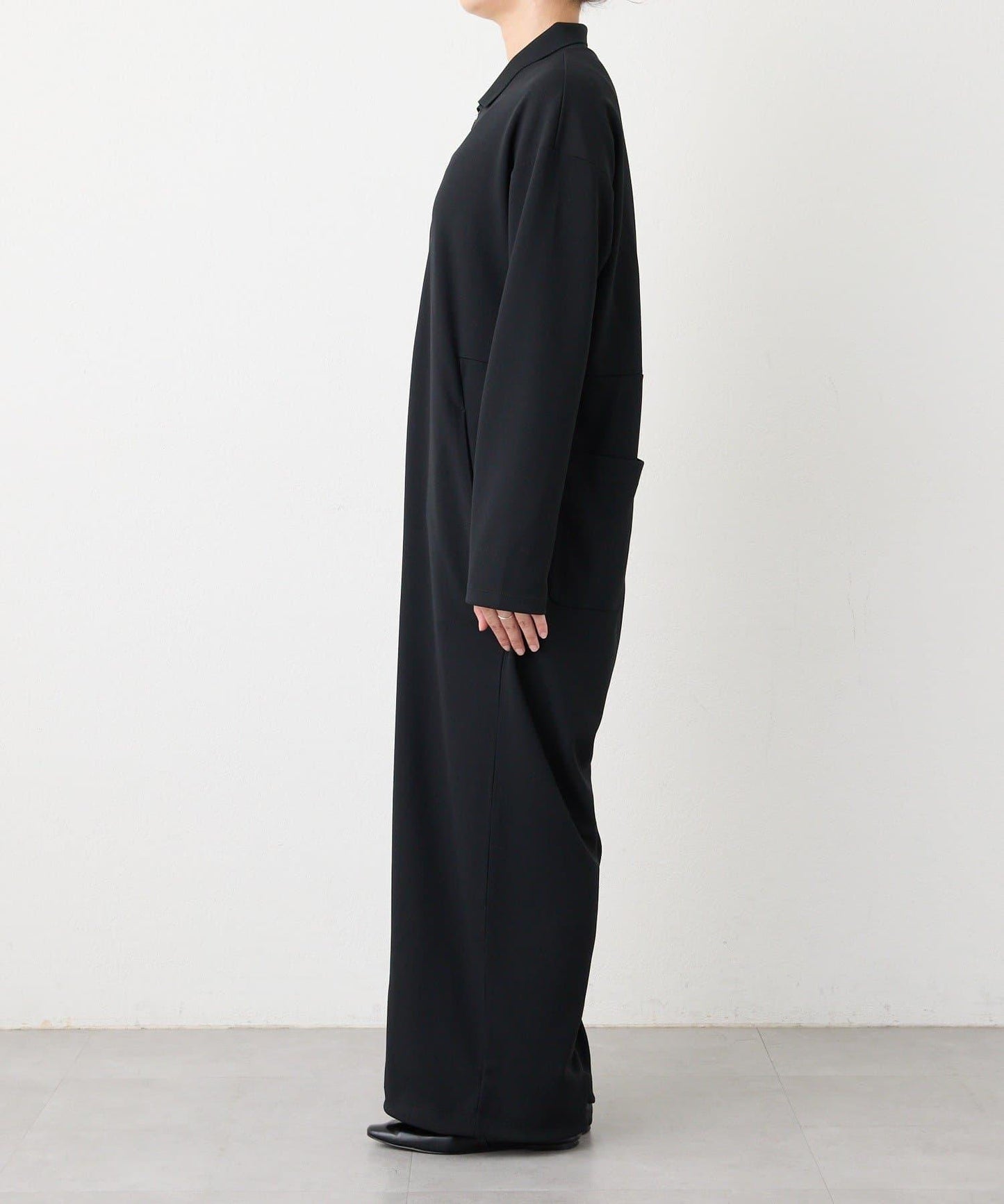 【舒適穿著】翻領連體衣