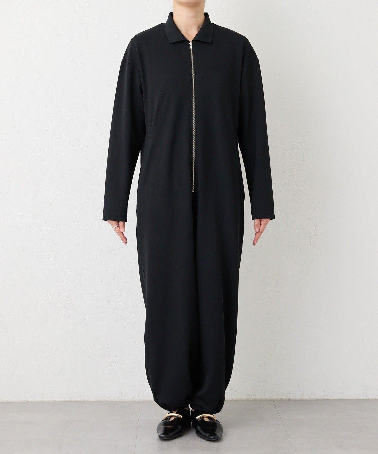 【舒適穿著】翻領連體衣