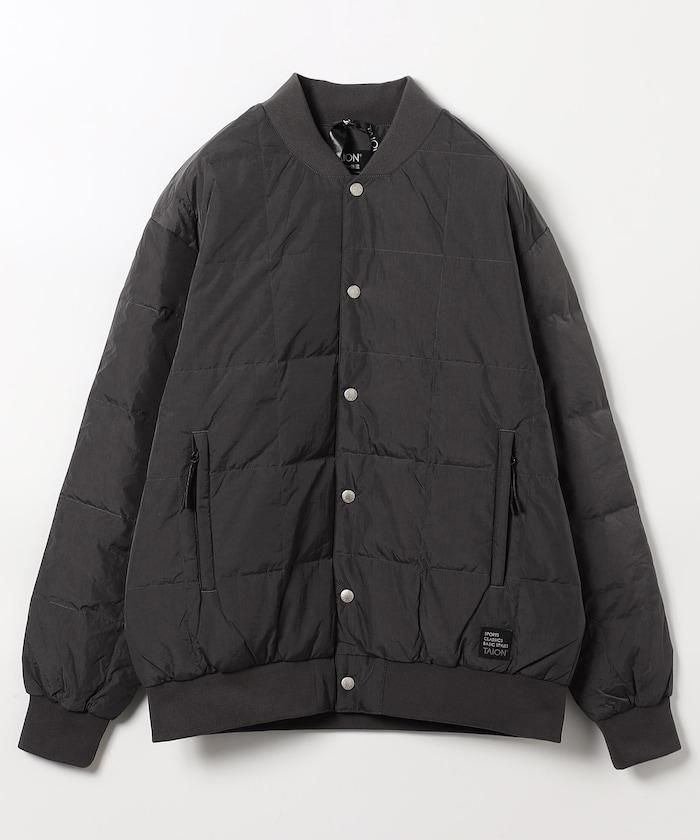 運動經典羽絨棒球夾克 / TAION-111BSC