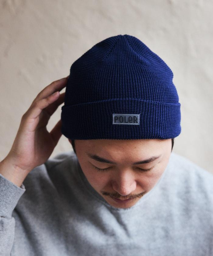 特別款針織帽 單點logo毛線帽