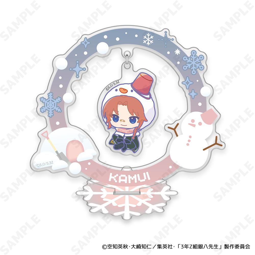 3年Z組銀八老師 搖擺亞克力立牌 8 神威【雪合戰!】