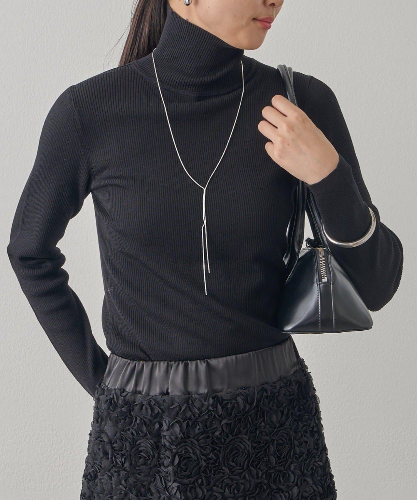 基礎款高領針織衫