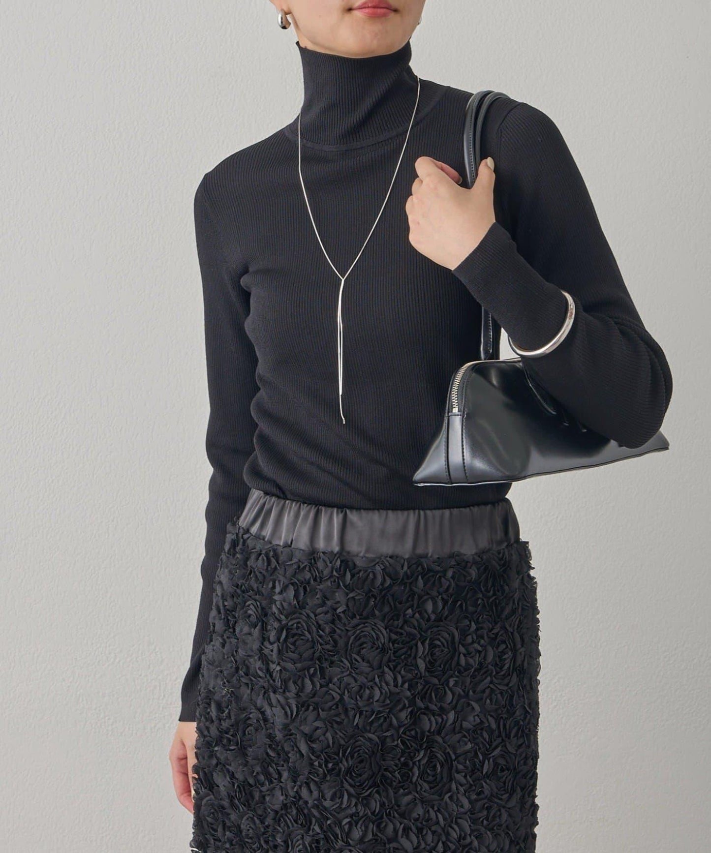 基礎款高領針織衫