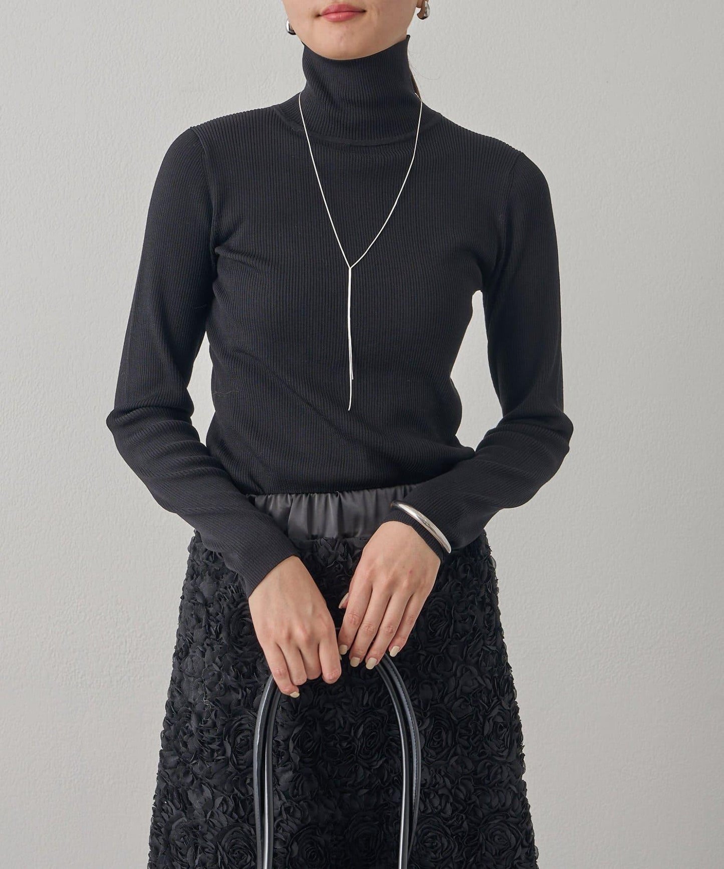 基礎款高領針織衫