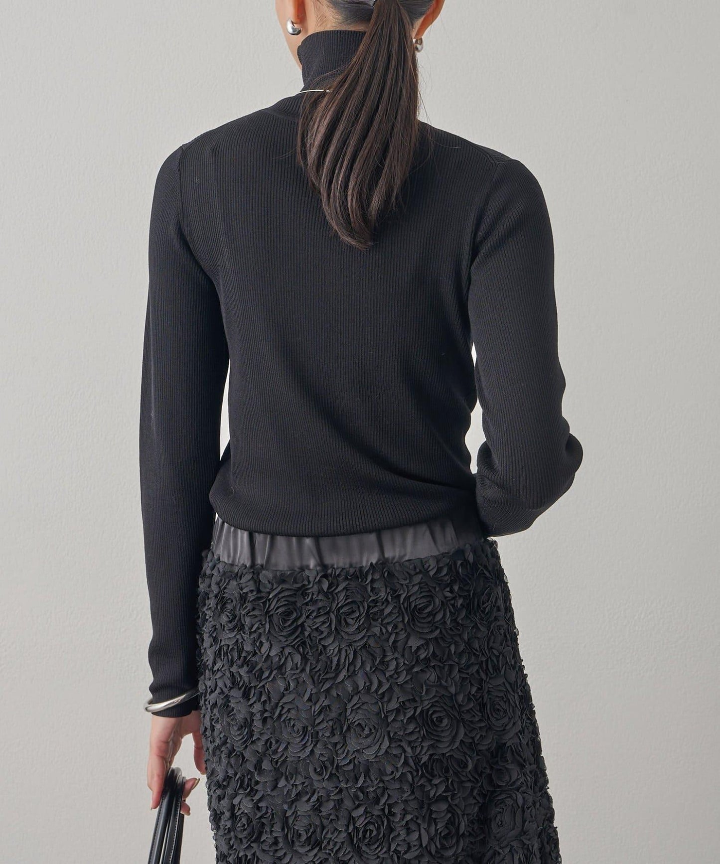 基礎款高領針織衫