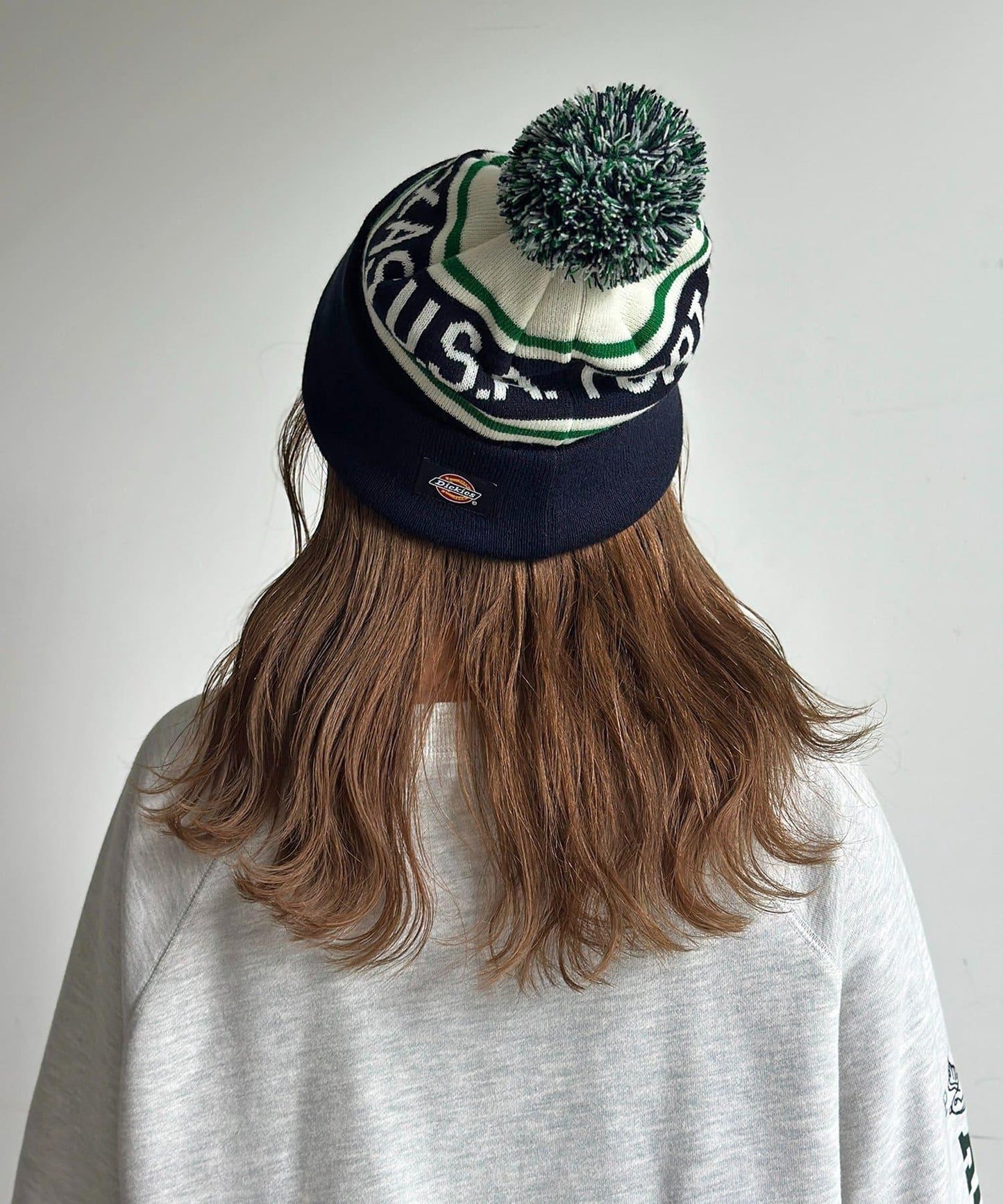 【Dickies】毛球針織帽