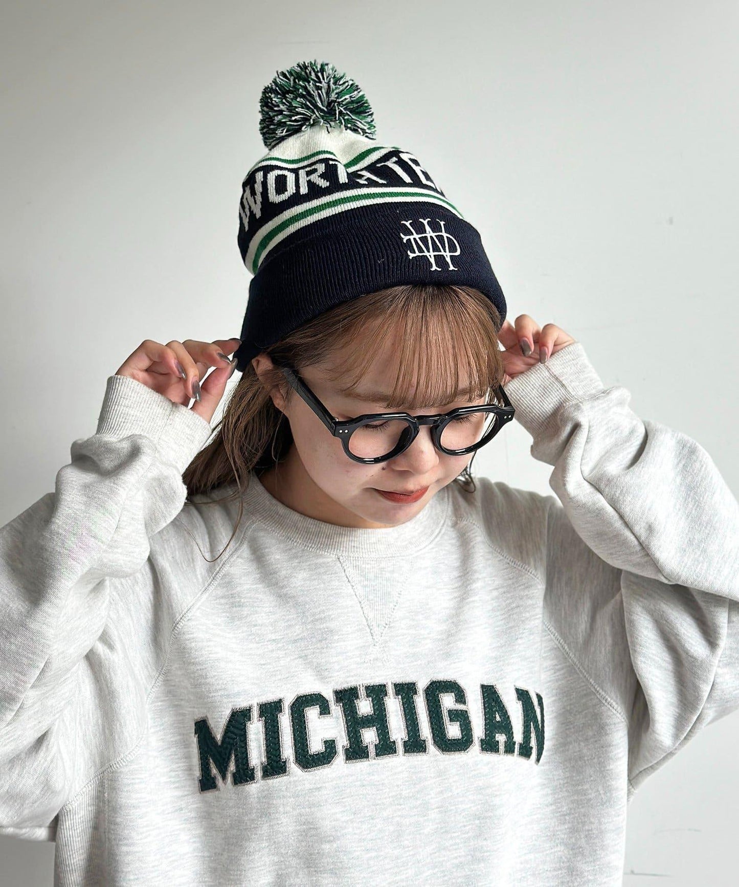 【Dickies】毛球針織帽