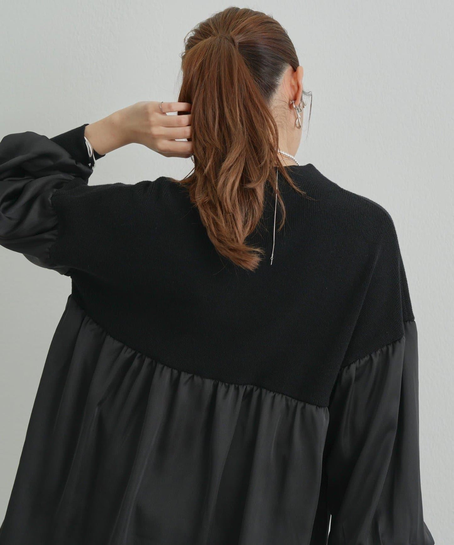 日常百搭中高領針織套頭衫