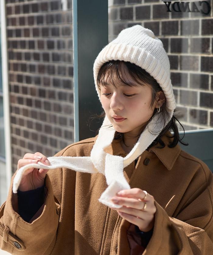 針織頭巾
