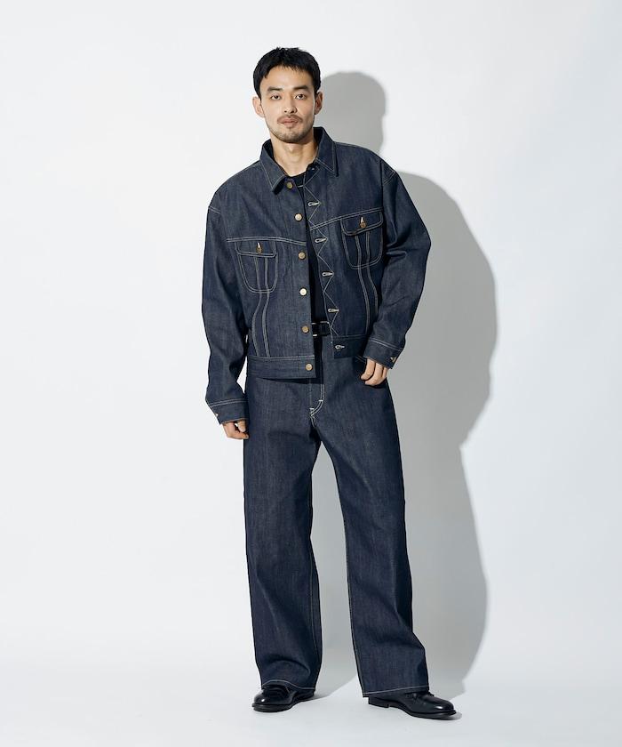 限定 Lee × Chah Chah 牛仔騎士夾克