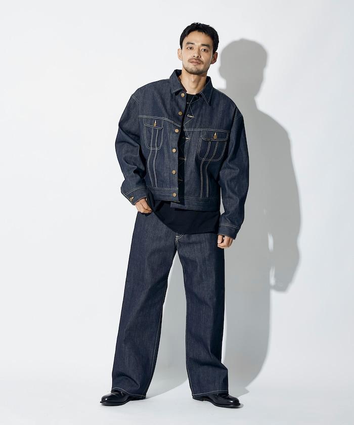 限定 Lee × Chah Chah 牛仔騎士夾克