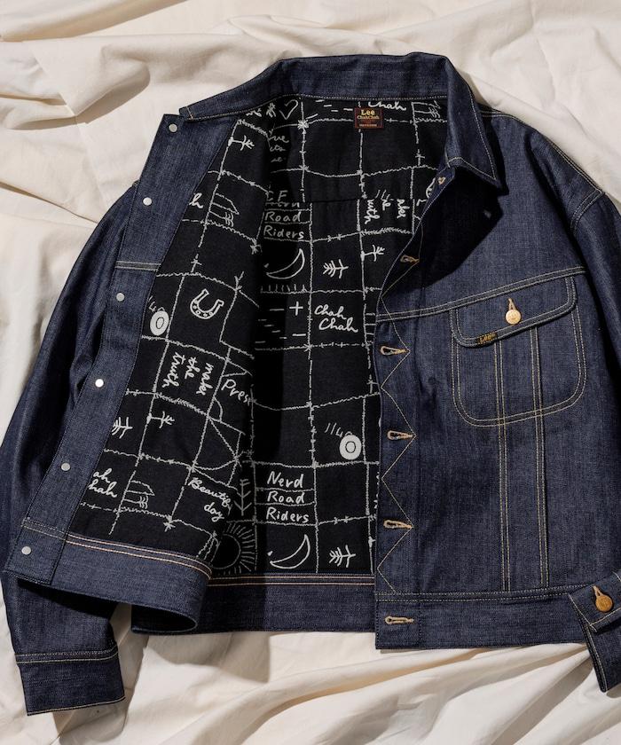 限定 Lee × Chah Chah 牛仔騎士夾克