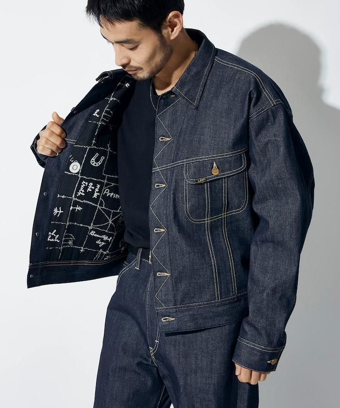 限定 Lee × Chah Chah 牛仔騎士夾克