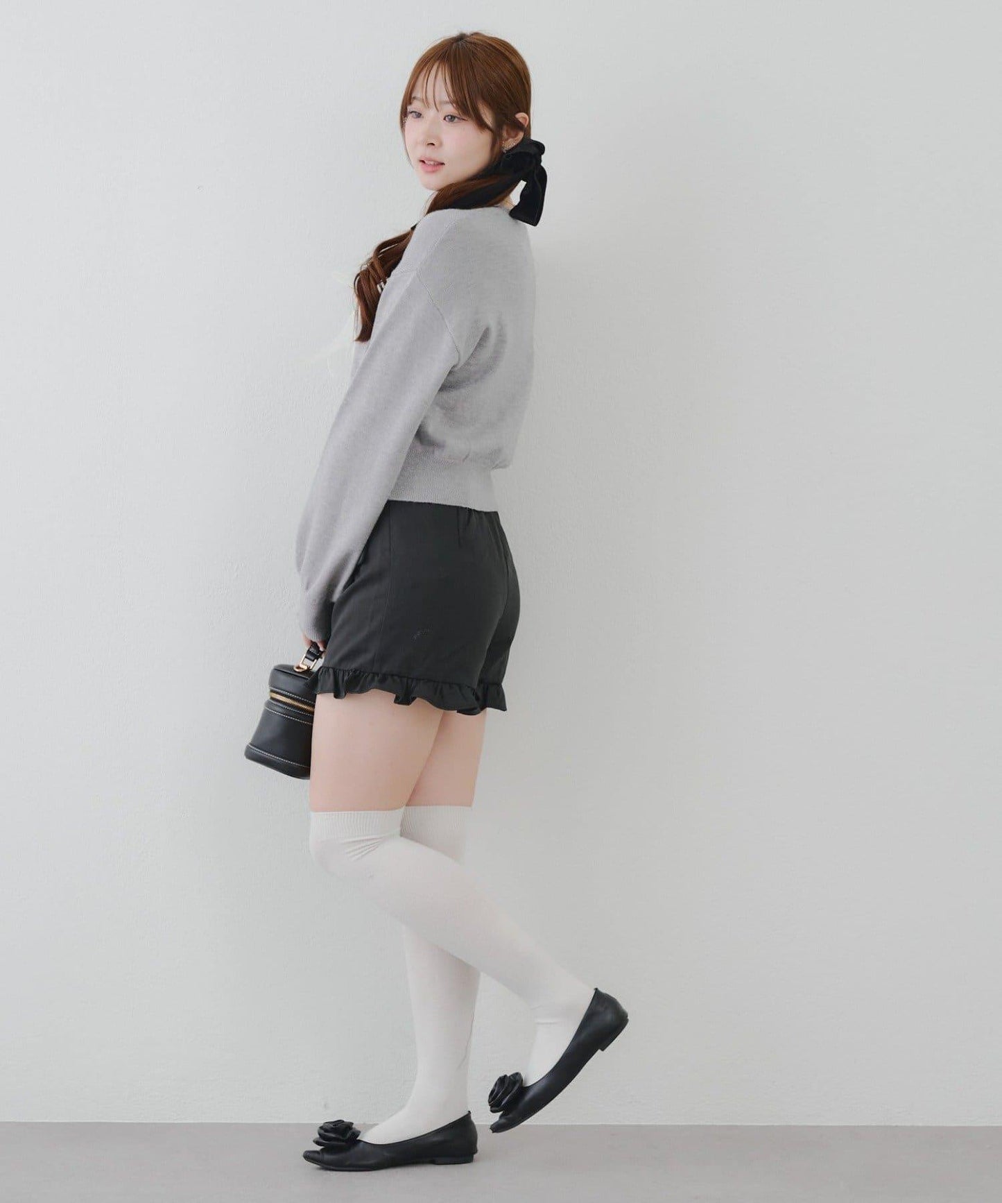 顯瘦無誤!荷葉邊短褲