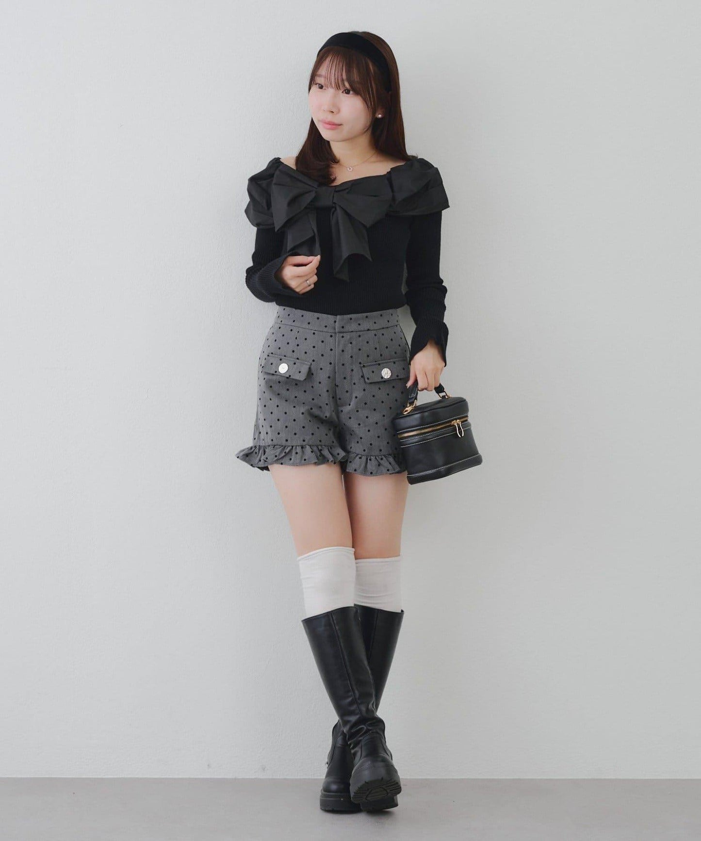 顯瘦無誤!荷葉邊短褲