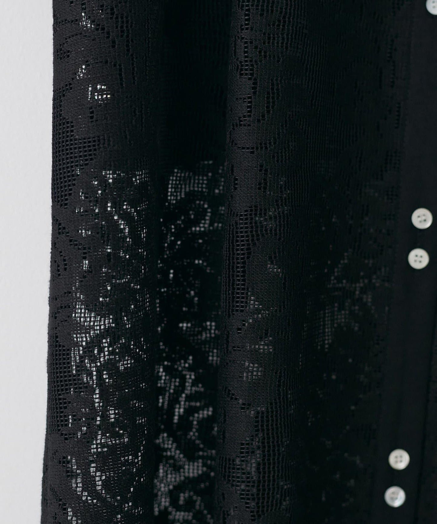 【LARUTA】拼接蕾絲連衣裙