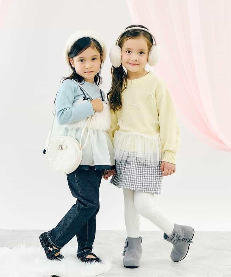 蝴蝶結裝飾長裙