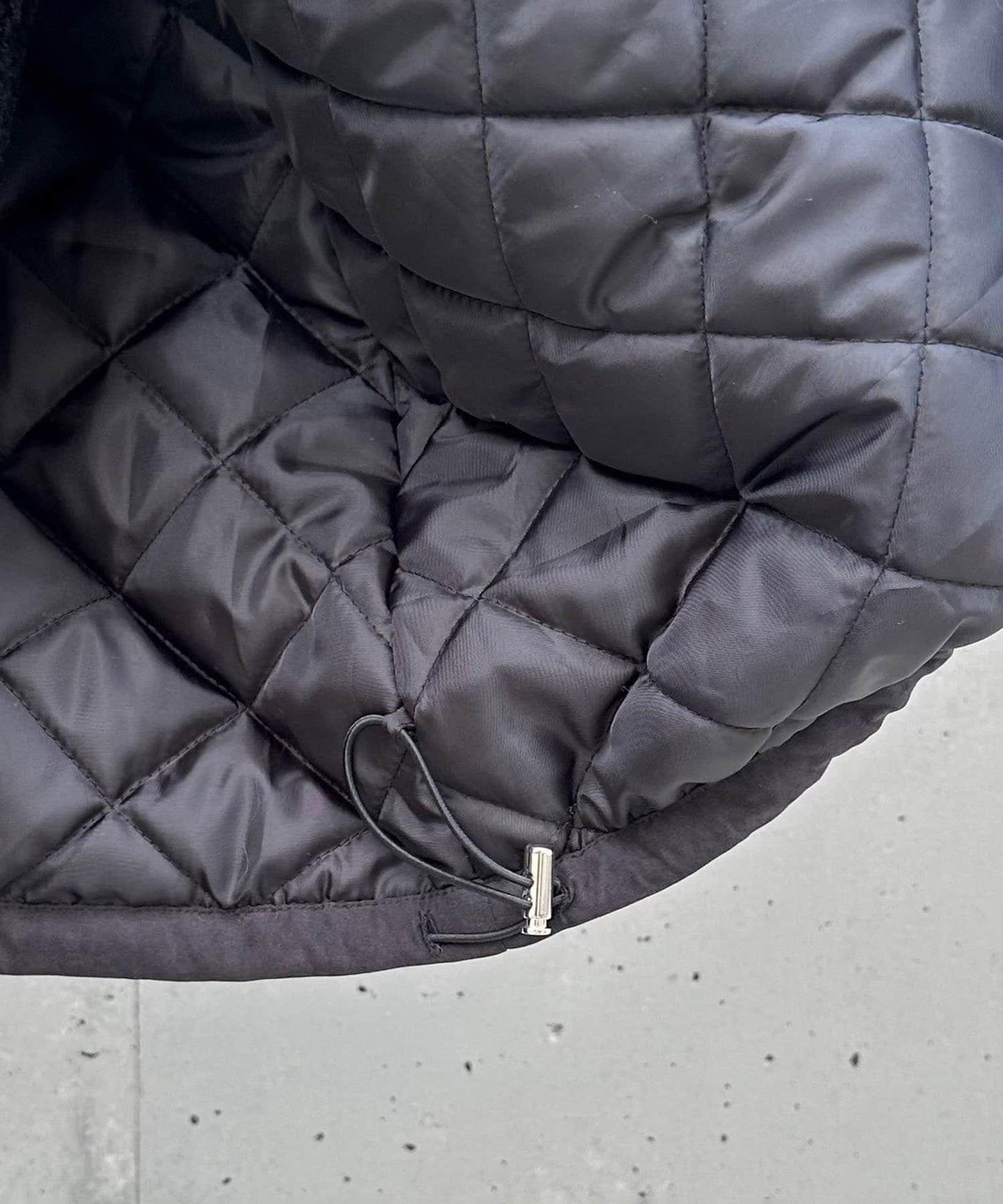 【Mavie..7】抽褶加棉短夾克