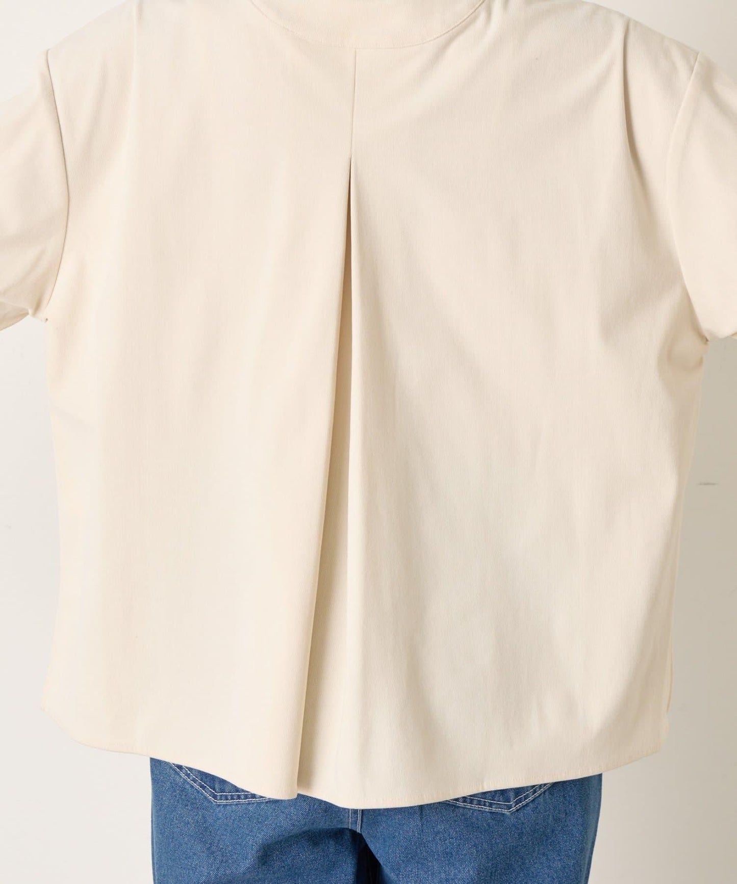 彈力磨毛高領襯衫