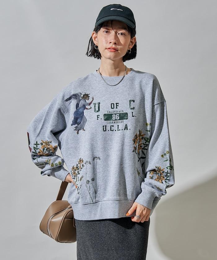 塗鴉學院印花衛衣