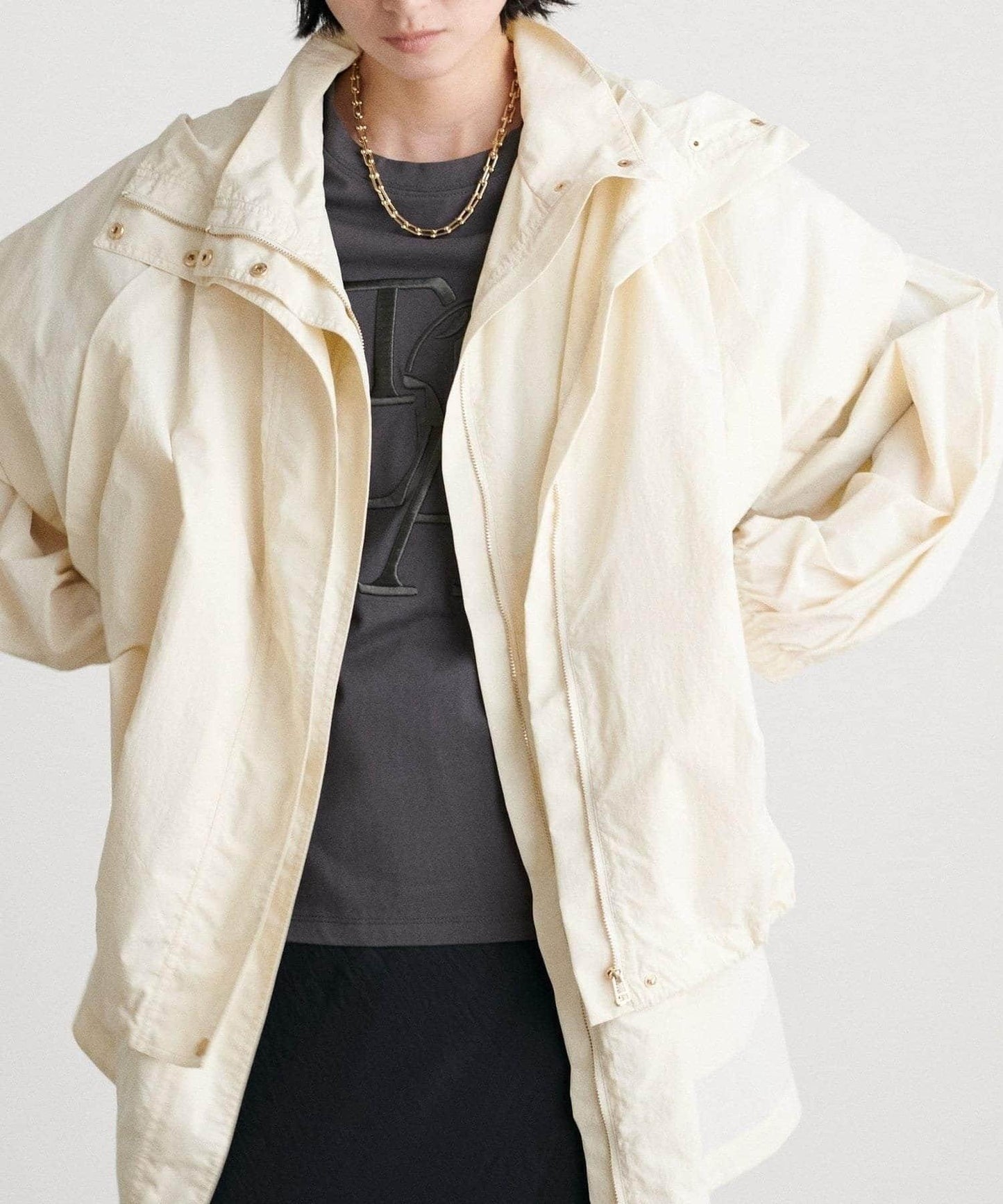 【LARUTA】加厚立體logo刺繡T恤