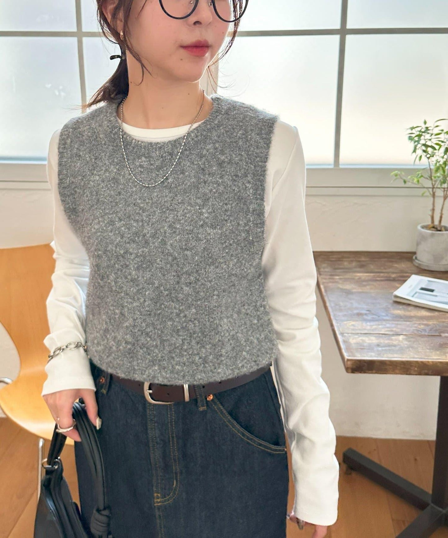 【Discoat】針織背心