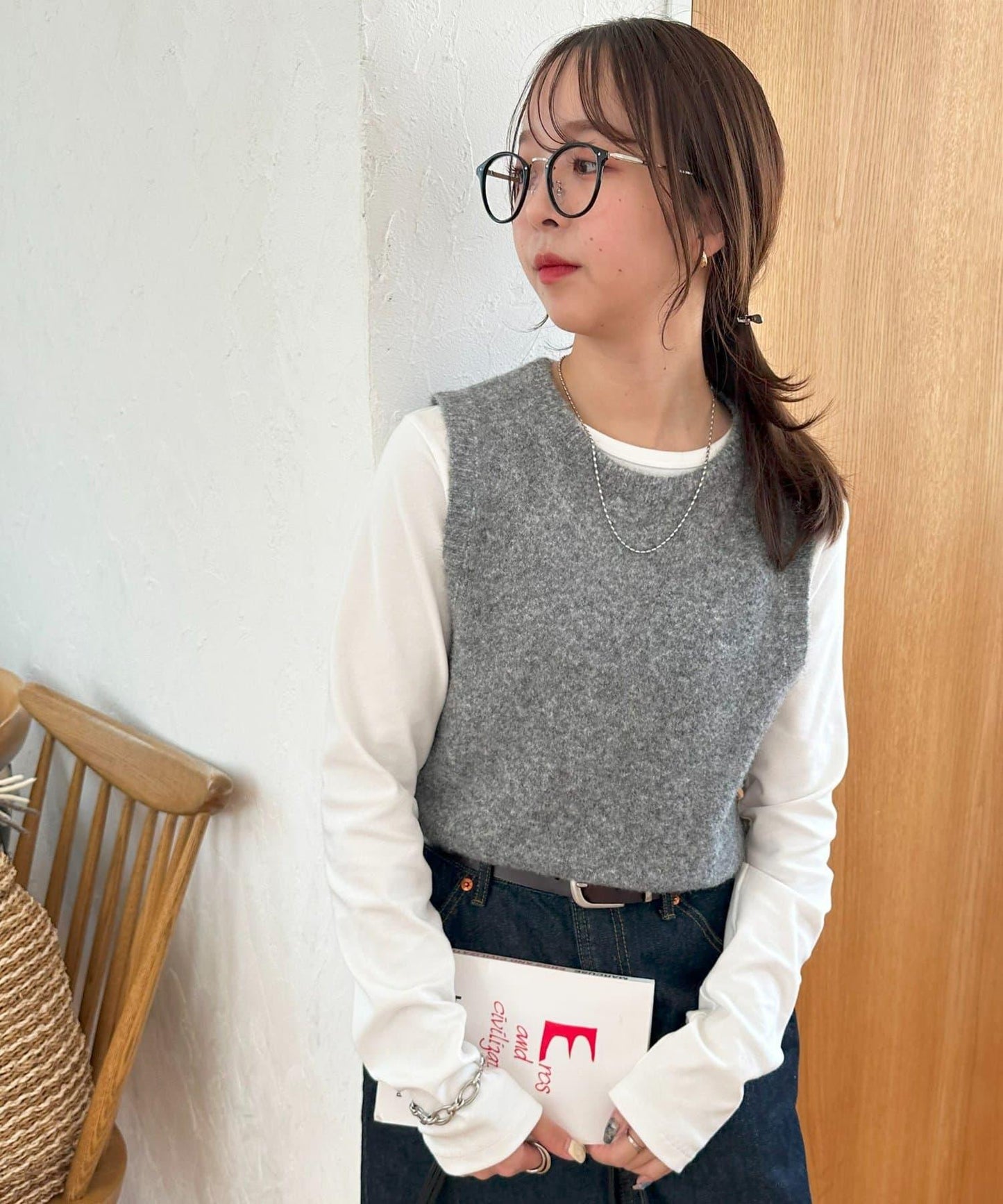 【Discoat】針織背心