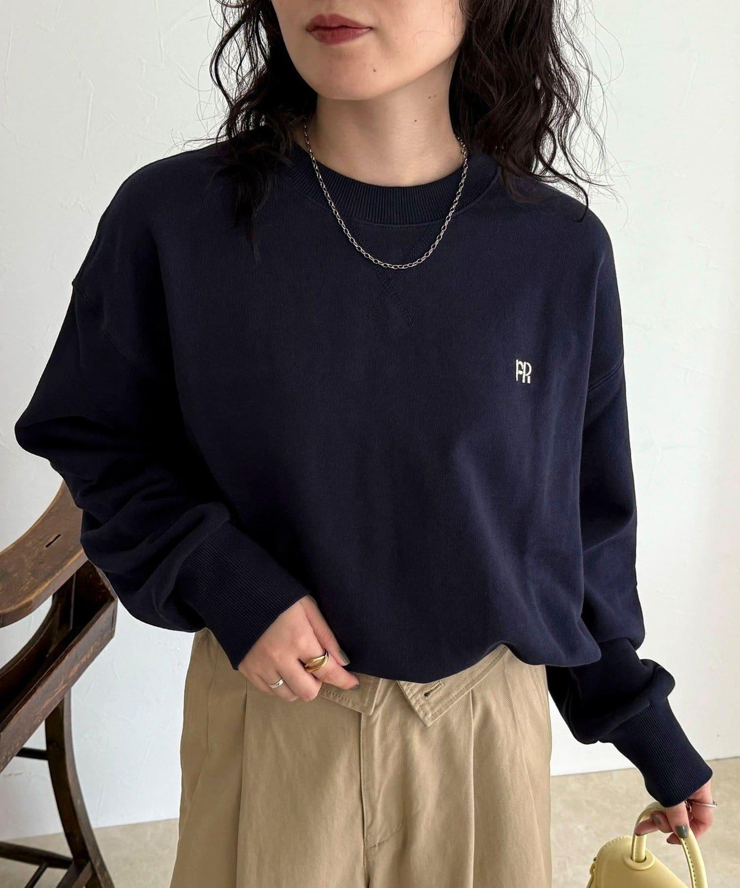 FR刺繡加絨衛衣