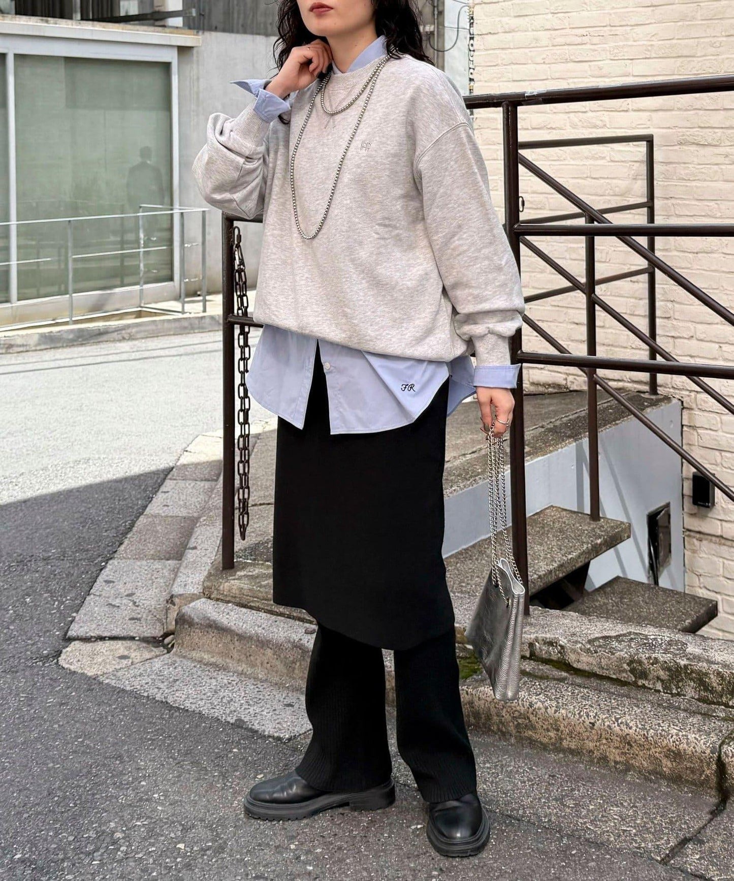 FR刺繡加絨衛衣