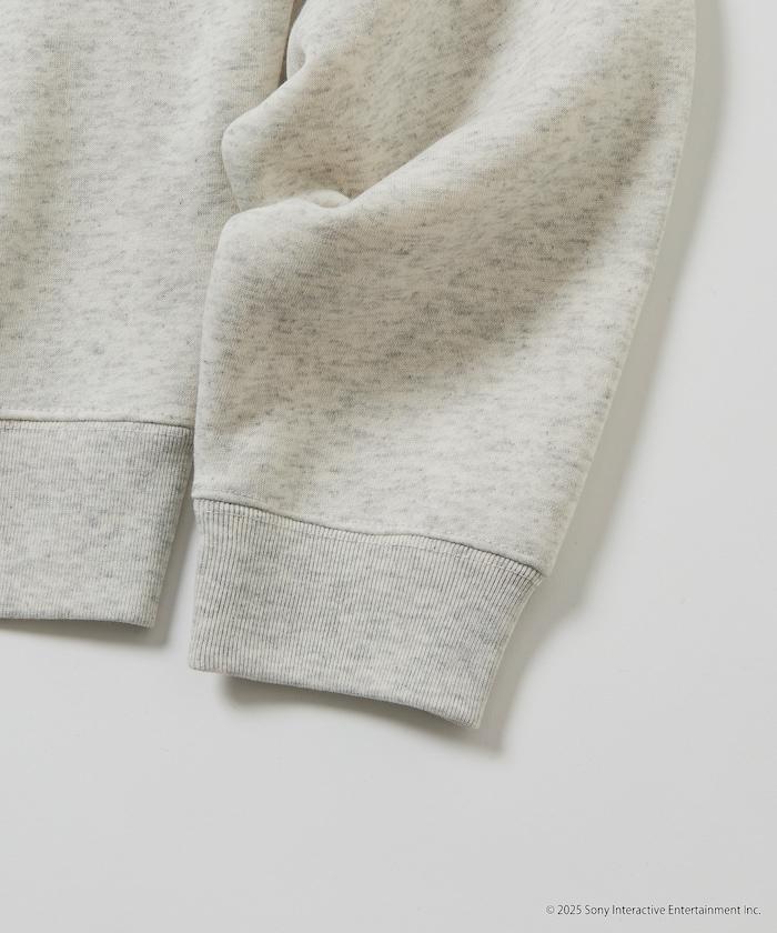 寬鬆版型 背部印花標誌 圓領衛衣 / PlayStation