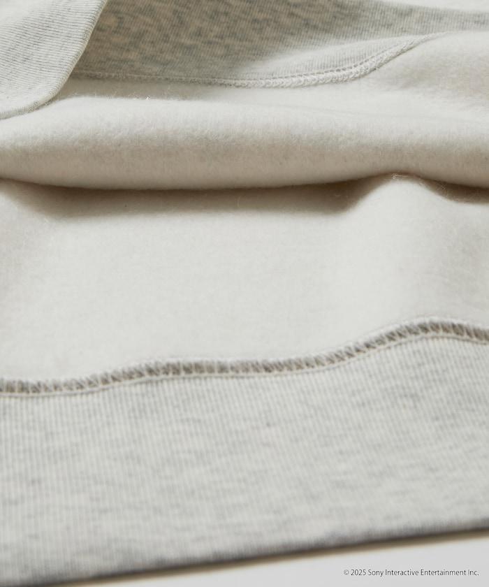 寬鬆版型 背部印花標誌 圓領衛衣 / PlayStation