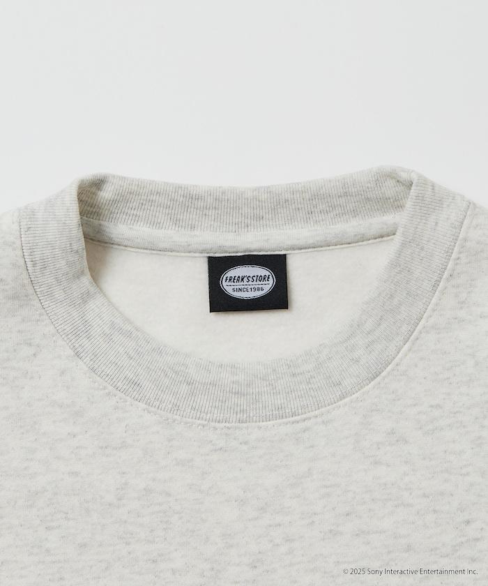 寬鬆版型 背部印花標誌 圓領衛衣 / PlayStation