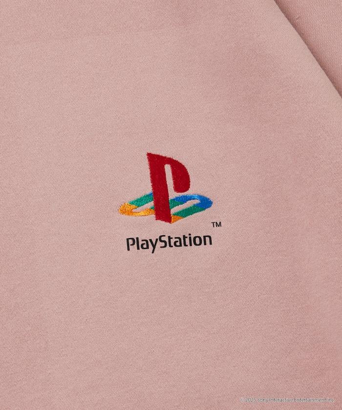 寬鬆版型 背部印花標誌 圓領衛衣 / PlayStation