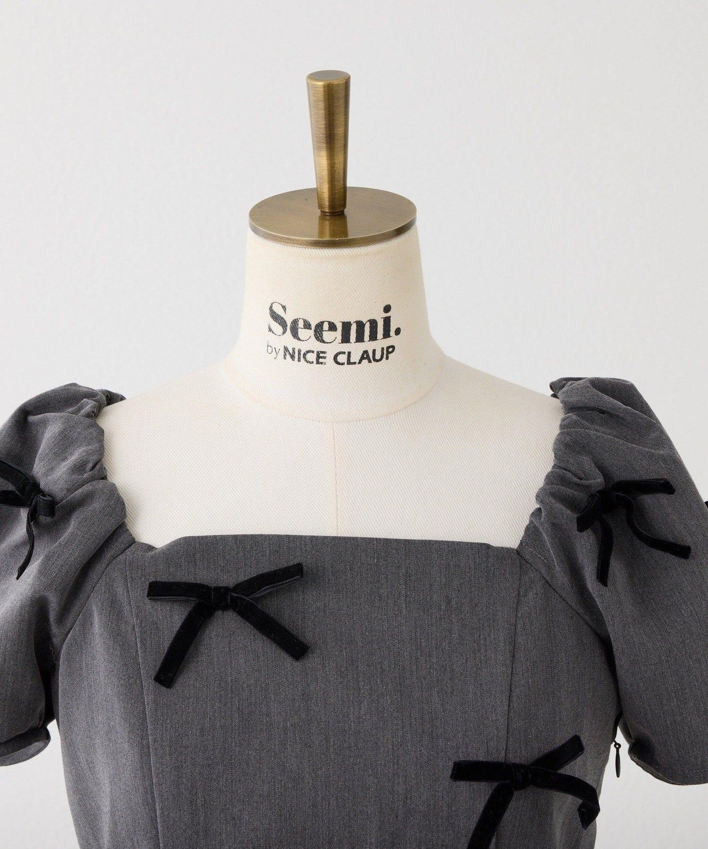 Seemi蝴蝶結連衣裙