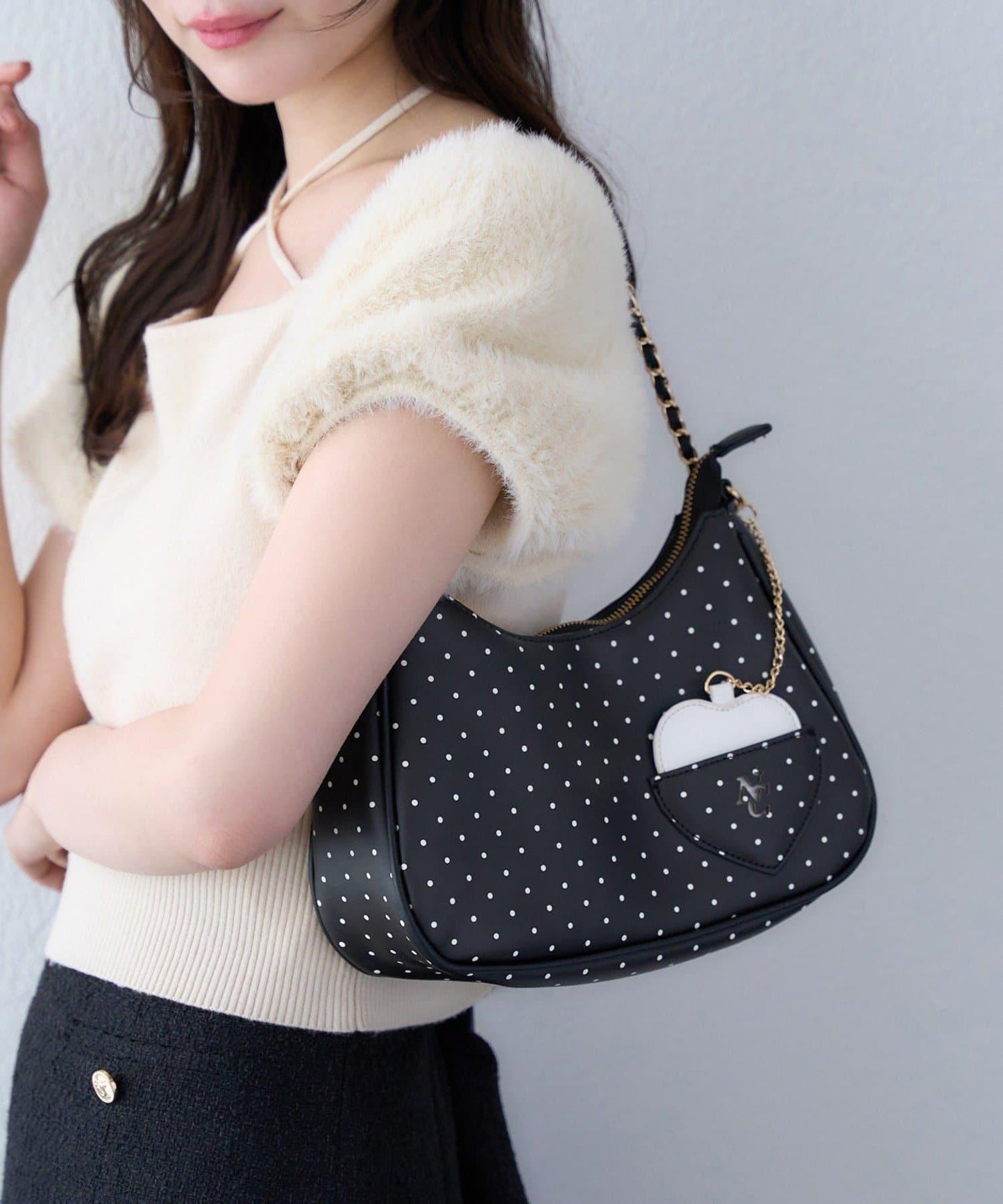 【one after another】愛心口袋包