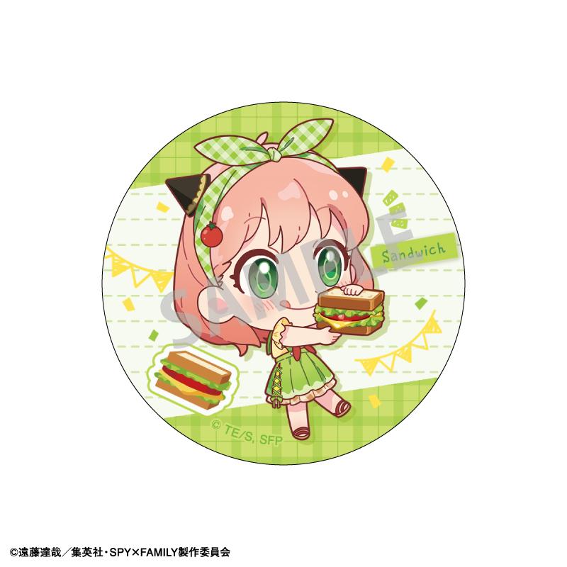 《間諜過家家》_徽章盲盒/美食主題插畫 【BOX/6個裝】