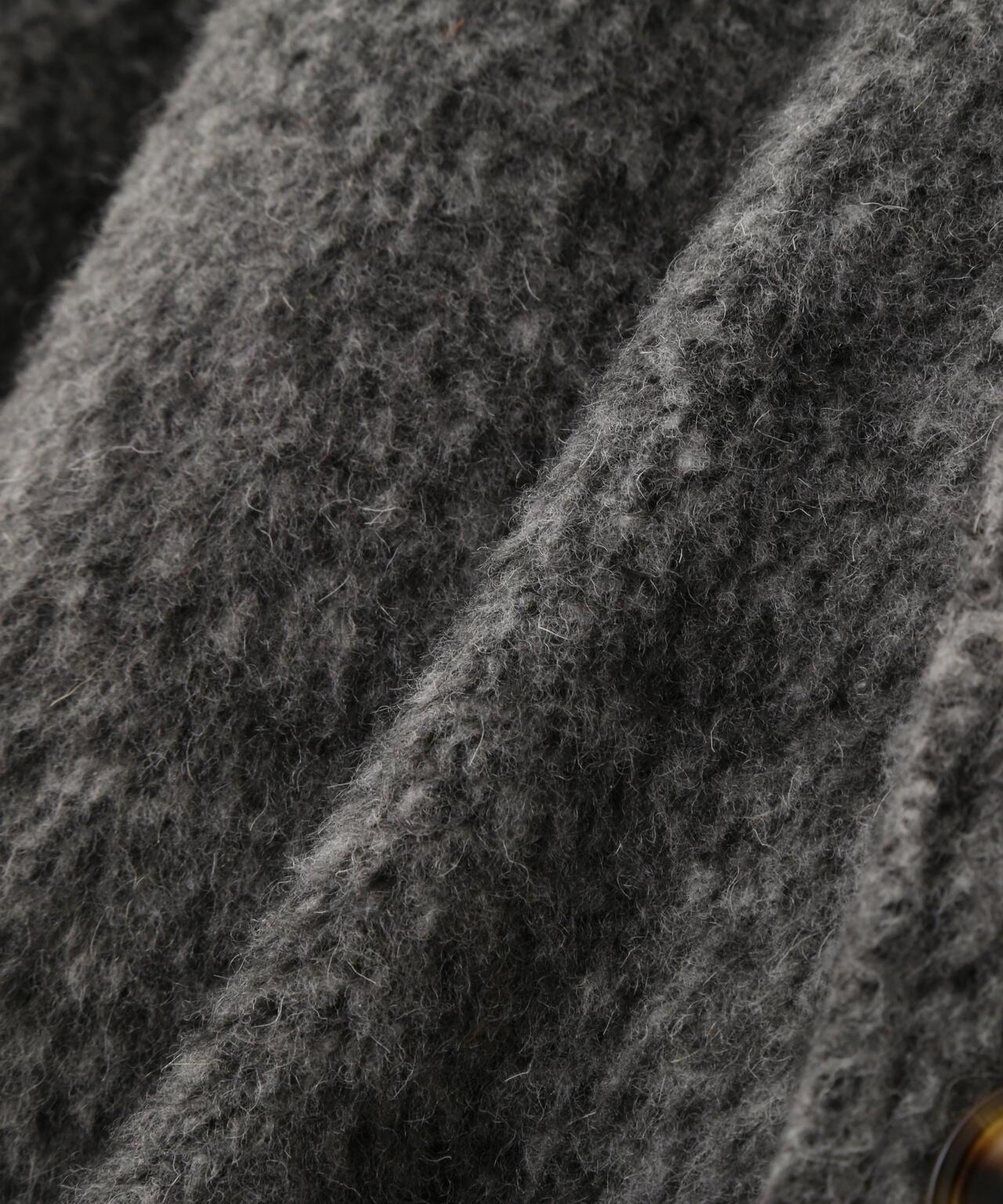 《直営店限定》長毛呢短大衣/長毛呢豌豆大衣